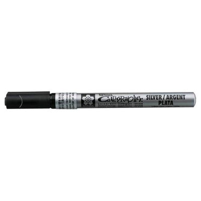 Sakura Pen-touch permanentmarker kalligrafie 1.8 mm zilver