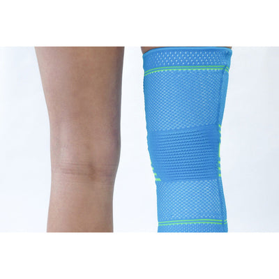 Schaper Kniebrace Schapfix Sport textiel blauw groen maat L