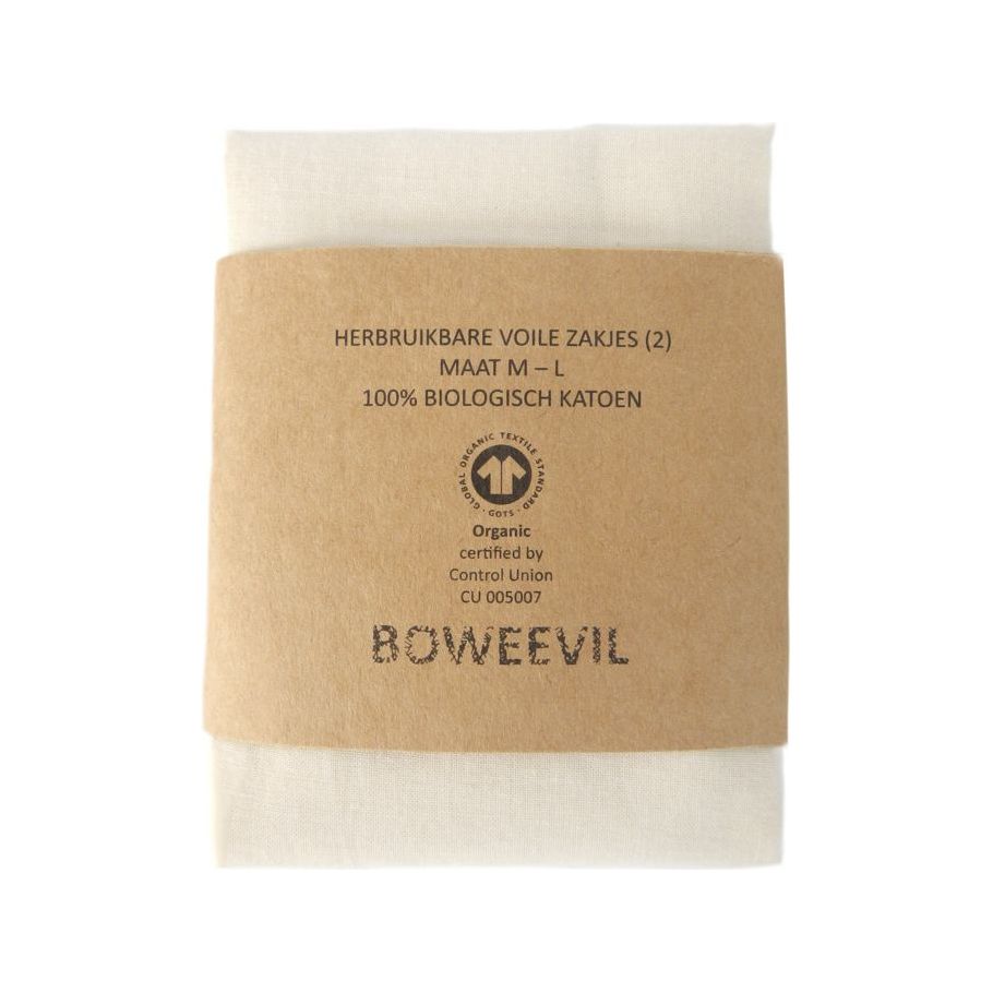 BoWeevil Sandwich zakjes Voile 2 stuks: Size M + L