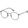 Solar Leesbril ovaal unisex acryl violet sterkte +1,50