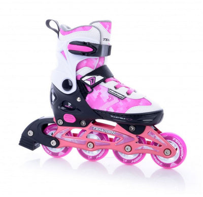 inline skates Dasty 82A softboot roze maat 33-36