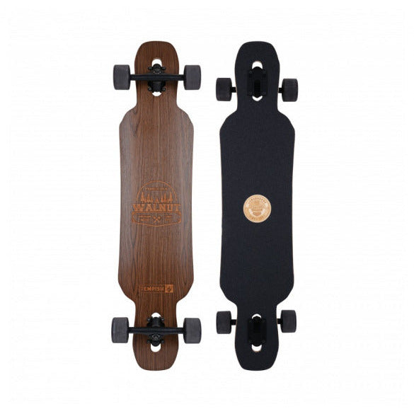 Tempish Longboard Walnut 99 x 21 cm zwart bruin
