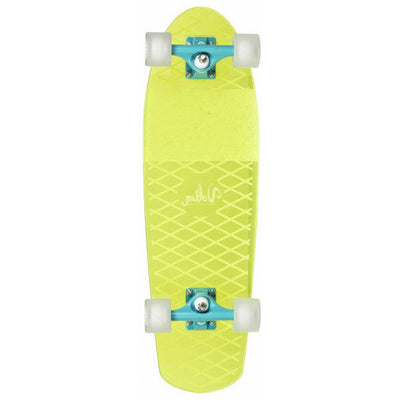 longboard Neon Clear Yellow 68,5 cm acryl geel