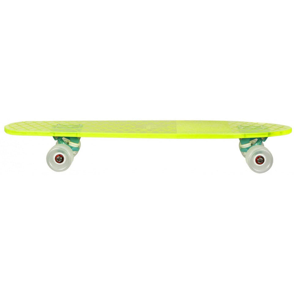 longboard Neon Clear Yellow 68,5 cm acryl geel
