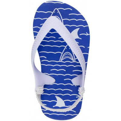 Waimea Teenslippers Acapulco junior PVC blauw wit maat 25