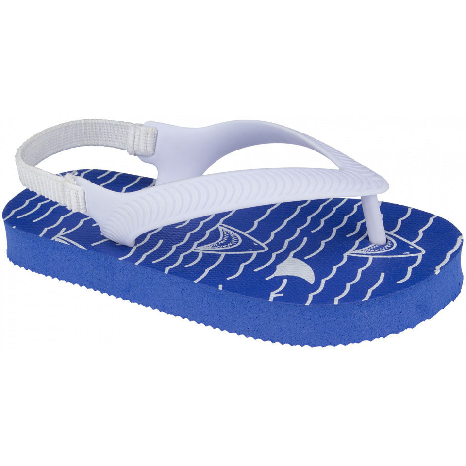 Waimea Teenslippers Acapulco junior PVC blauw wit maat 25