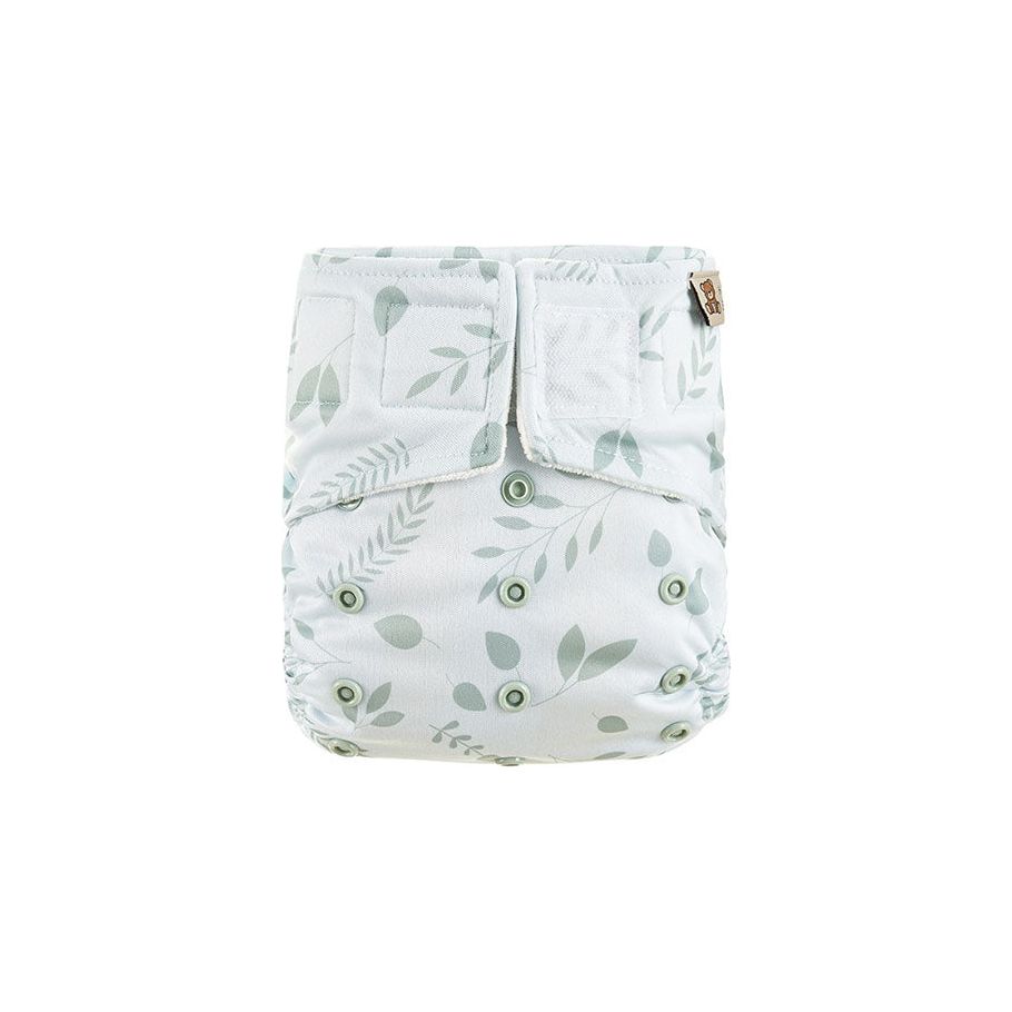 HappyBear Wasbare Luier All-in-One Botanical