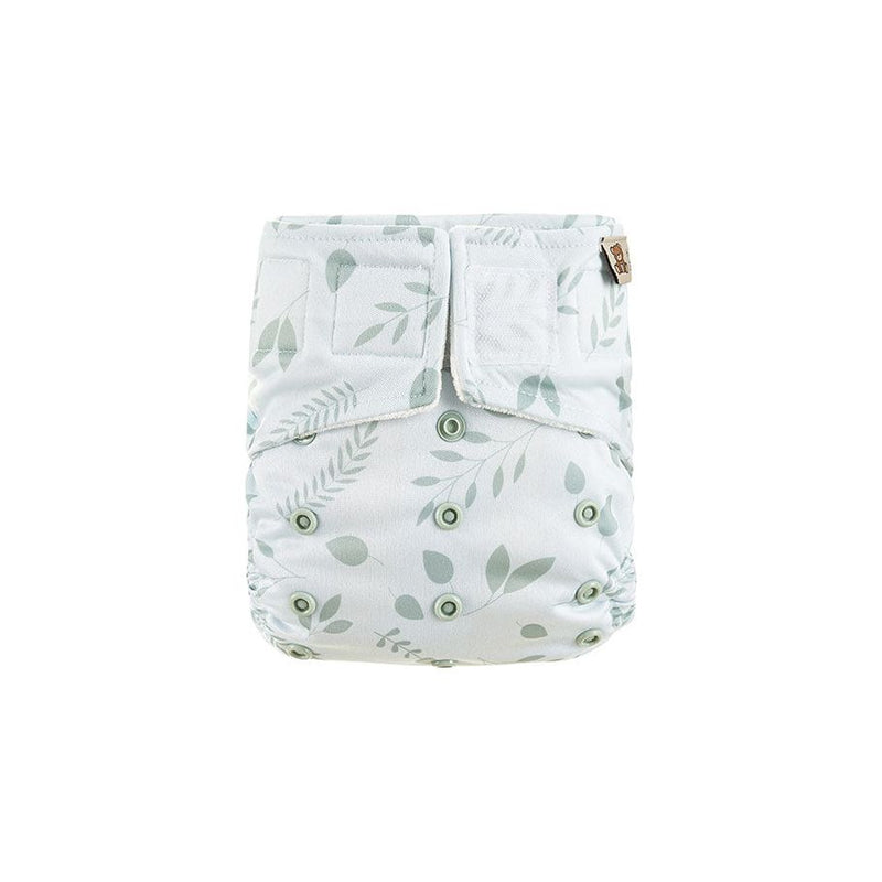 HappyBear Wasbare Luier All-in-One Botanical
