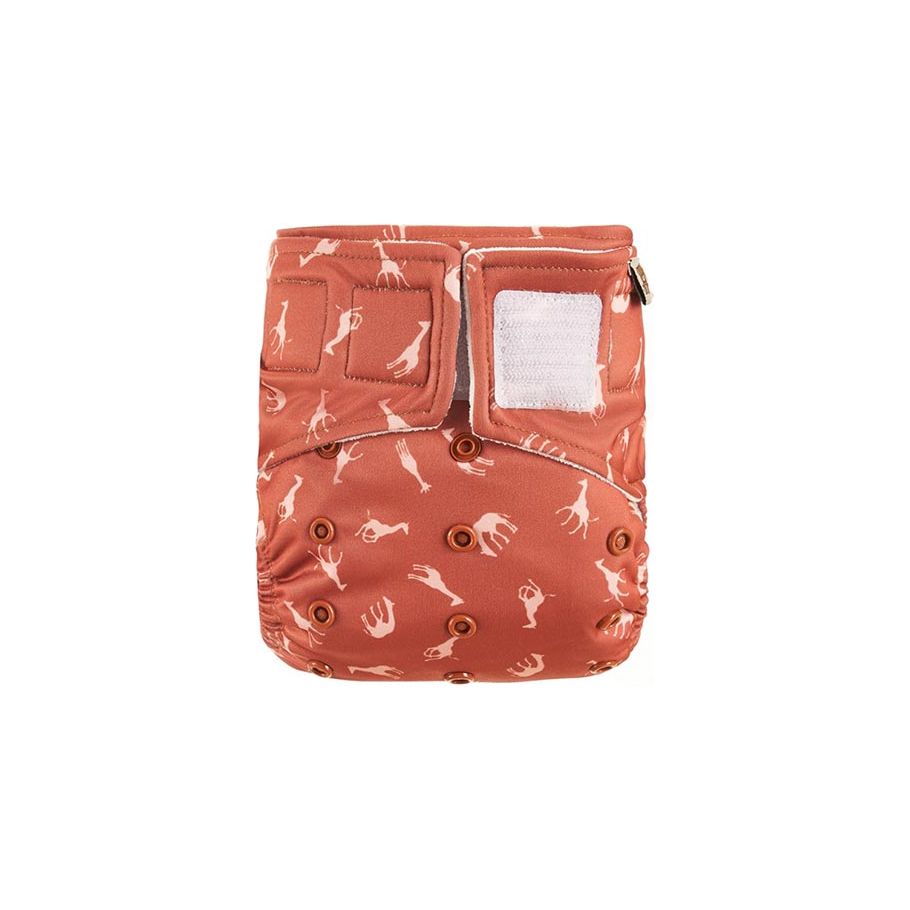 HappyBear Wasbare Luier All-in-One Savanna