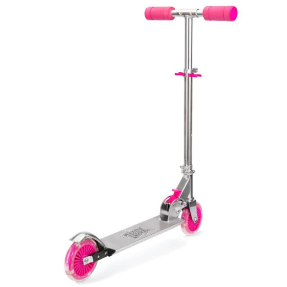 Xootz - Folding stuntstep voetrem meisjes roze
