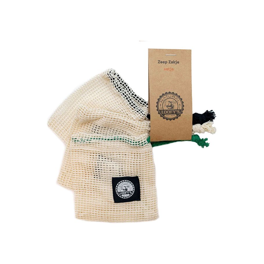 Loofy's Zeepzakje Setje van 3